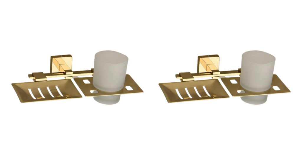 Soap Dish With Tumbler Holder