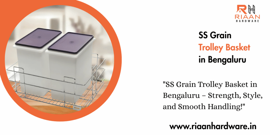 SS Grain Trolley Basket in Bengaluru