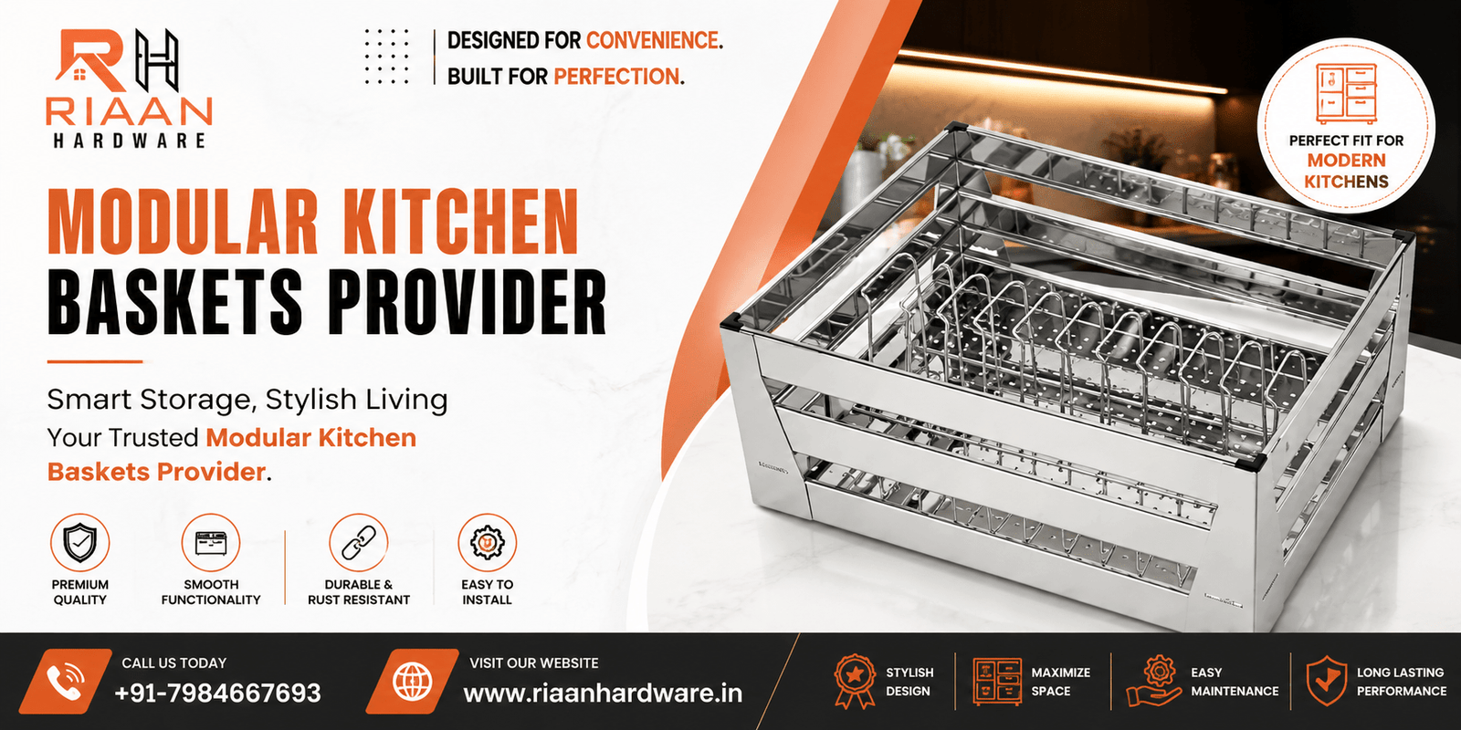 Modular Kitchen Baskets Provider