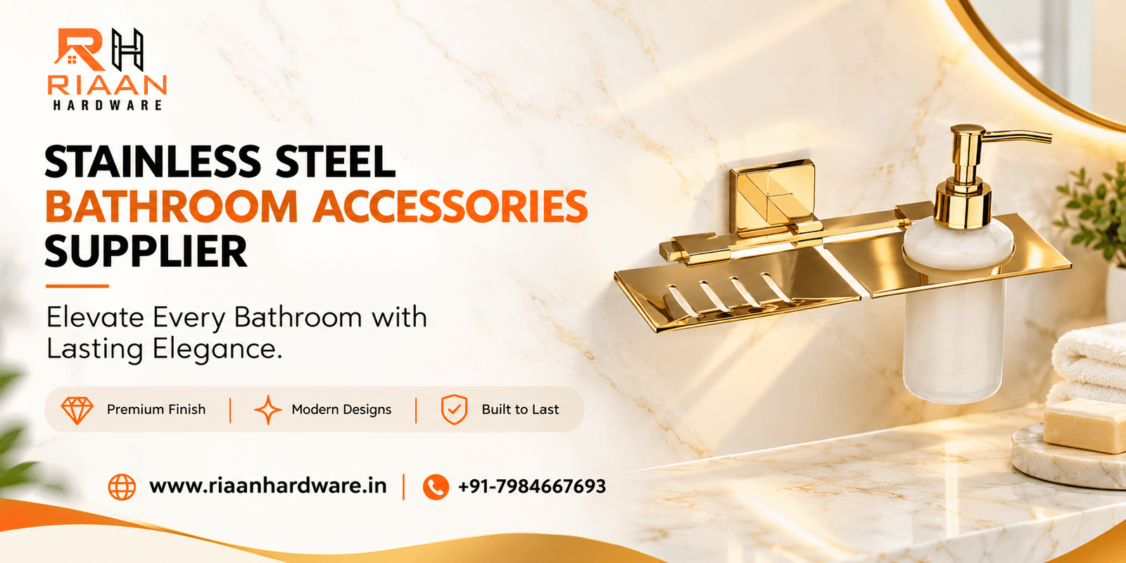 Stainless Steel Bathroom Accessories Supplier