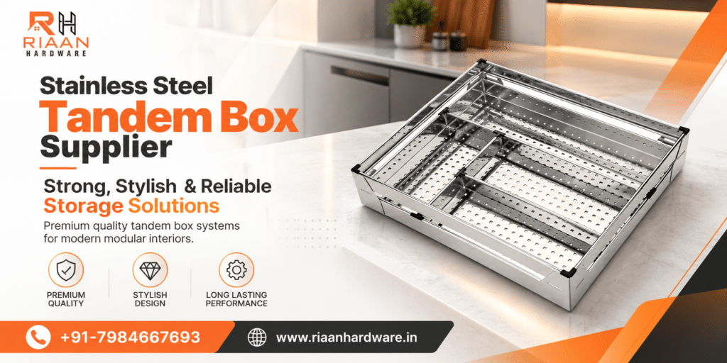 Stainless Steel Tandem Box Supplier